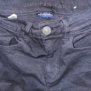 Lightly worn ripped American Eagle jeans